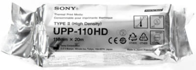 Sony UPP-110HD Бумага высокой плотности UPP-110HD для термопринтеров Sony UP-8xx (UP-X898MD, UP-D897 и UP-897MD).