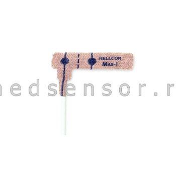 Датчик пульсоксиметрии одноразовый Nellcor OxiMax MAX-I Одноразовый охватывающий датчик SpO2 для детей весом от 3 до 20 кг.