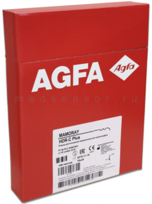 Agfa MAMORAY HDR-C Plus 18x24 см Плёнка рентгеновская маммографическая (100 листов).