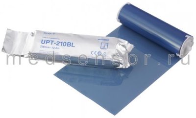 Sony UPT-210BL Прозрачная голубая термопленка для принтеров Sony UP-991AD, UP-990AD, UP-980CE